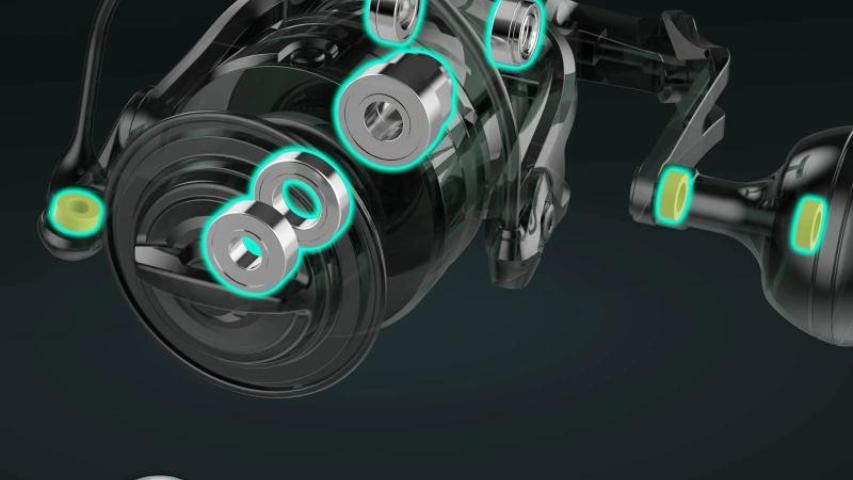 23 Kapstan Elite Saltwater bearings map