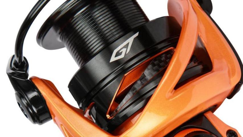 GT Limited Edition orange spool/bail/rotor