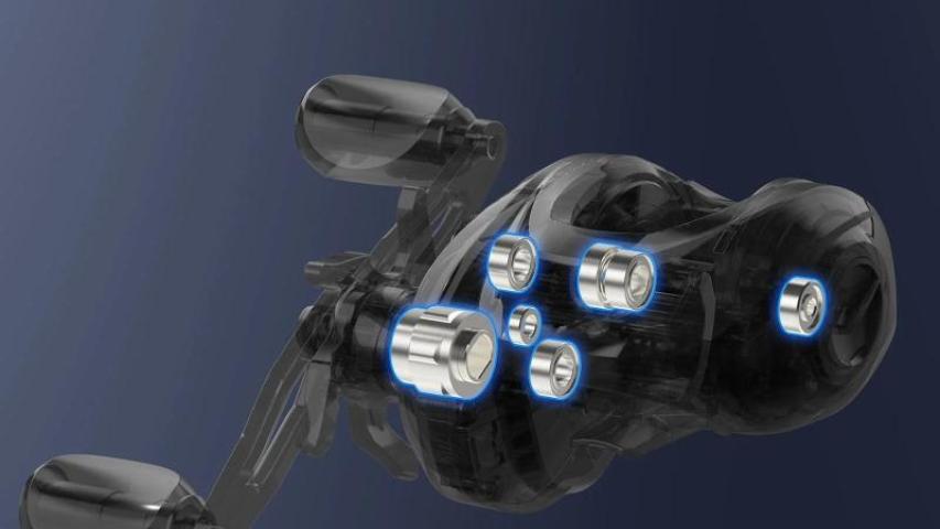 Megatron Baitcasting bearings map